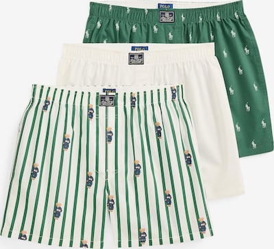 S dydžio Boxer trumpikės iš Polo Ralph Lauren, spalva – tamsiai mėlyna / ruda / tamsiai žalia / balta, Prekių apžvalga