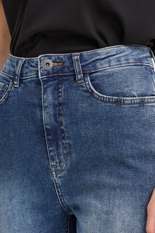 Coupe slim Jean 'IHTwiggy' ICHI en bleu