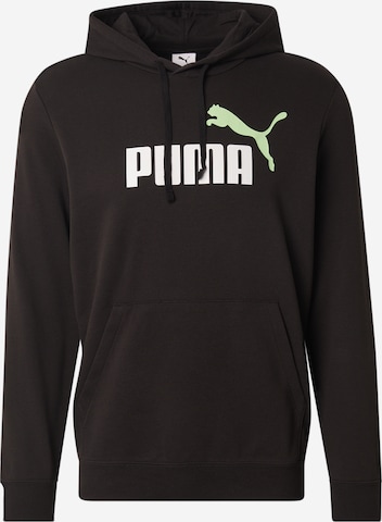 melns PUMA Sportiska tipa džemperis 'Ess 2 No. 1': no priekšpuses