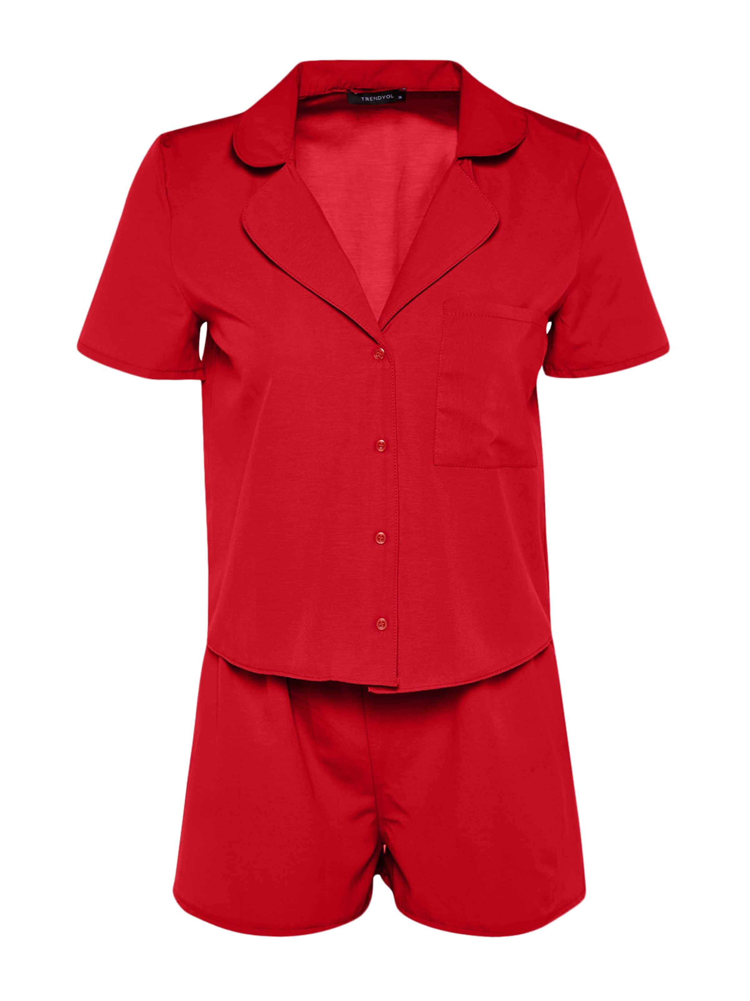 Trendyol Shorty i rød: forside
