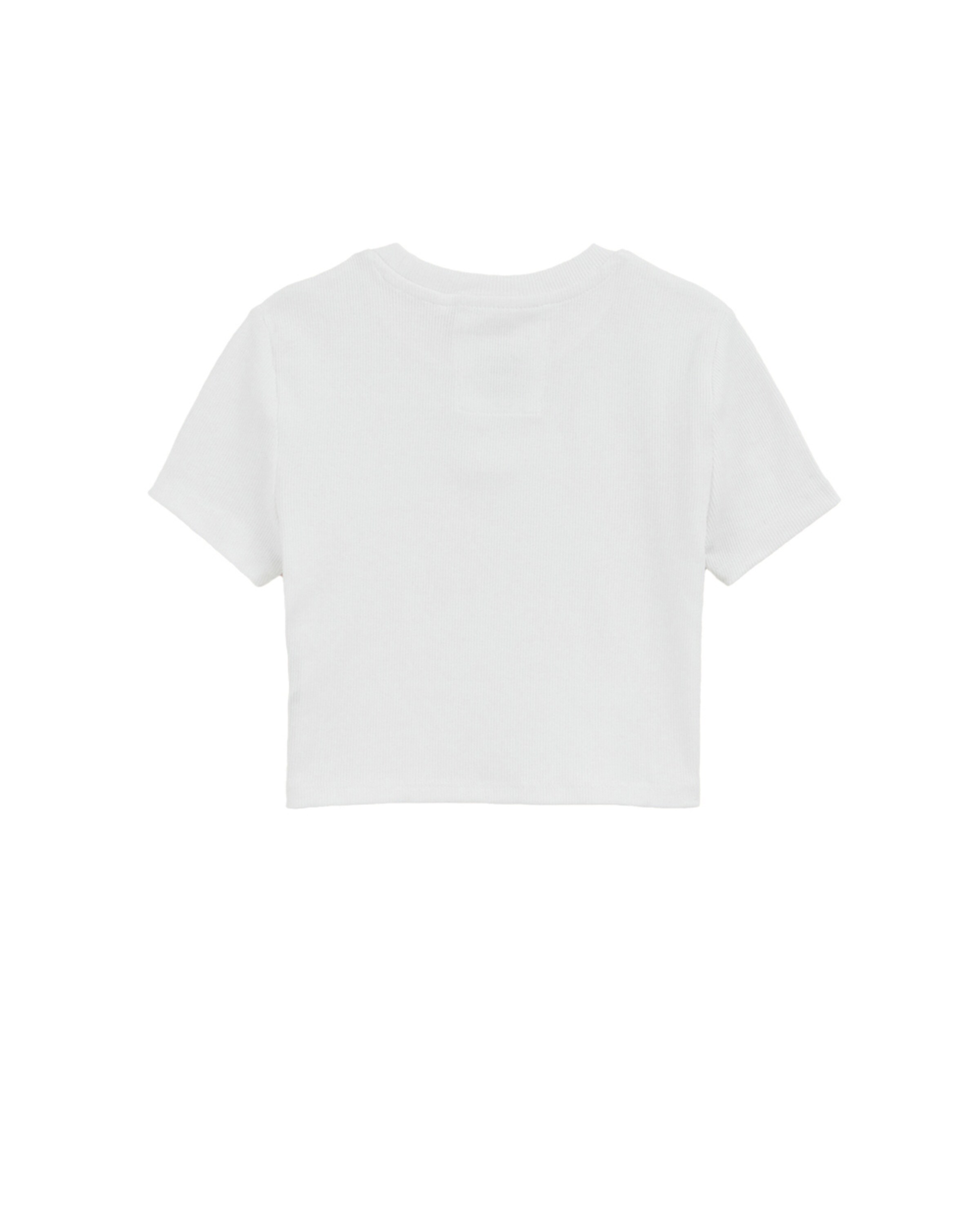 WE Fashion Тениска в бяло