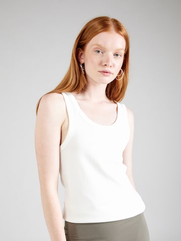 Top di s.Oliver in bianco: frontale