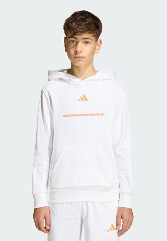 Felpa sportiva di ADIDAS SPORTSWEAR in bianco: frontale