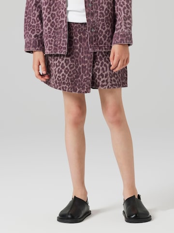Regular Pantalon NAME IT en violet : devant