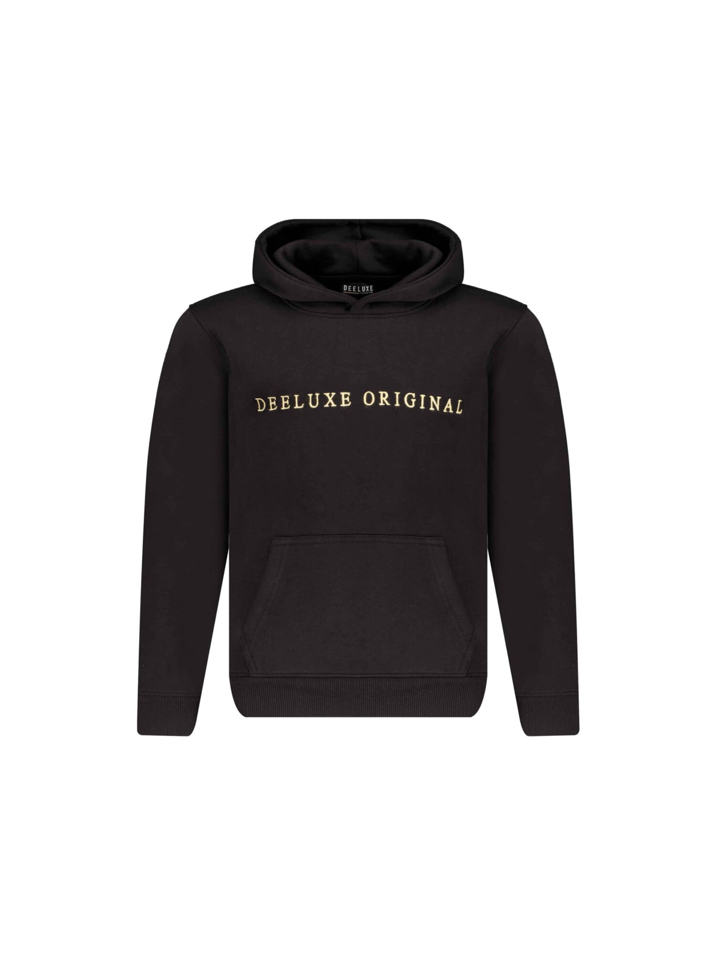 Deeluxe Sweatshirt in Zwart: voorkant