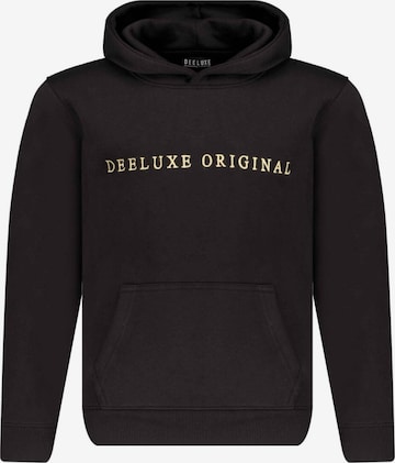Deeluxe Sweatshirt in Zwart: voorkant