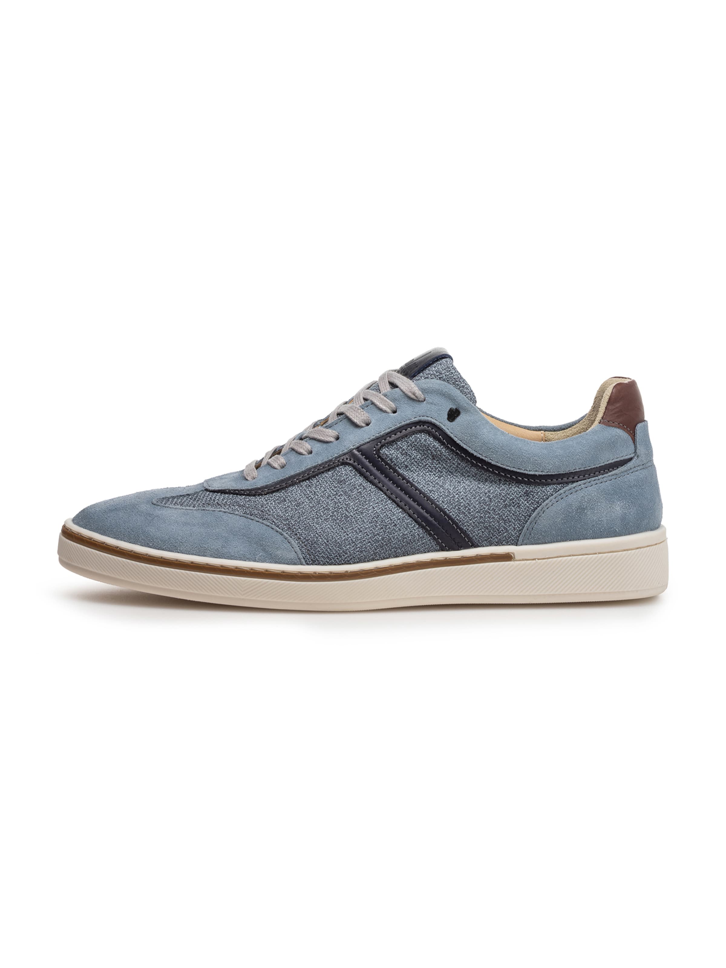 Floris van Bommel Sneakers laag 'Bora 09' in Blauw: voorkant