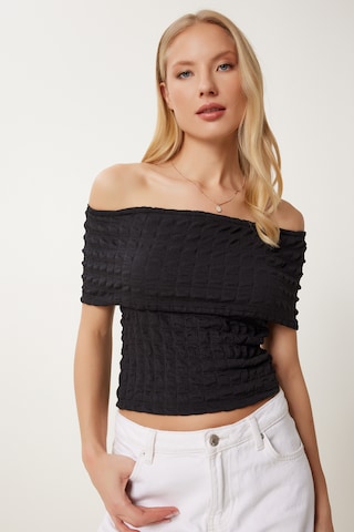 Happiness İstanbul Блузка в Черный: спереди