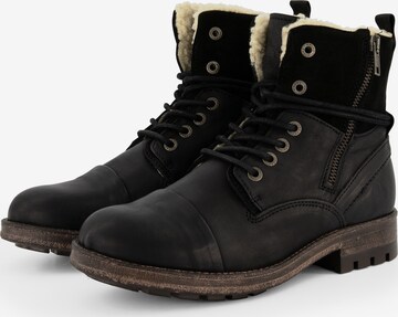 NoGRZ Lace-Up Shoes 'P. Post' in Black