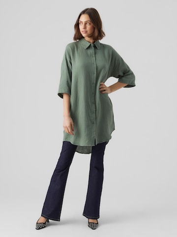 Abito camicia 'Natali' di VERO MODA in verde