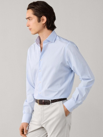 Hackett London Comfort Fit Hemd in Blau
