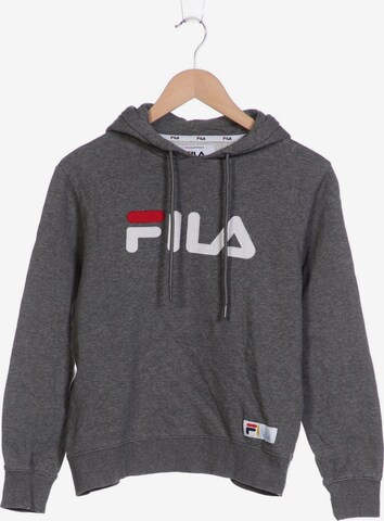 FILA Sweatshirt & Zip-Up Hoodie in XS in Grey: front