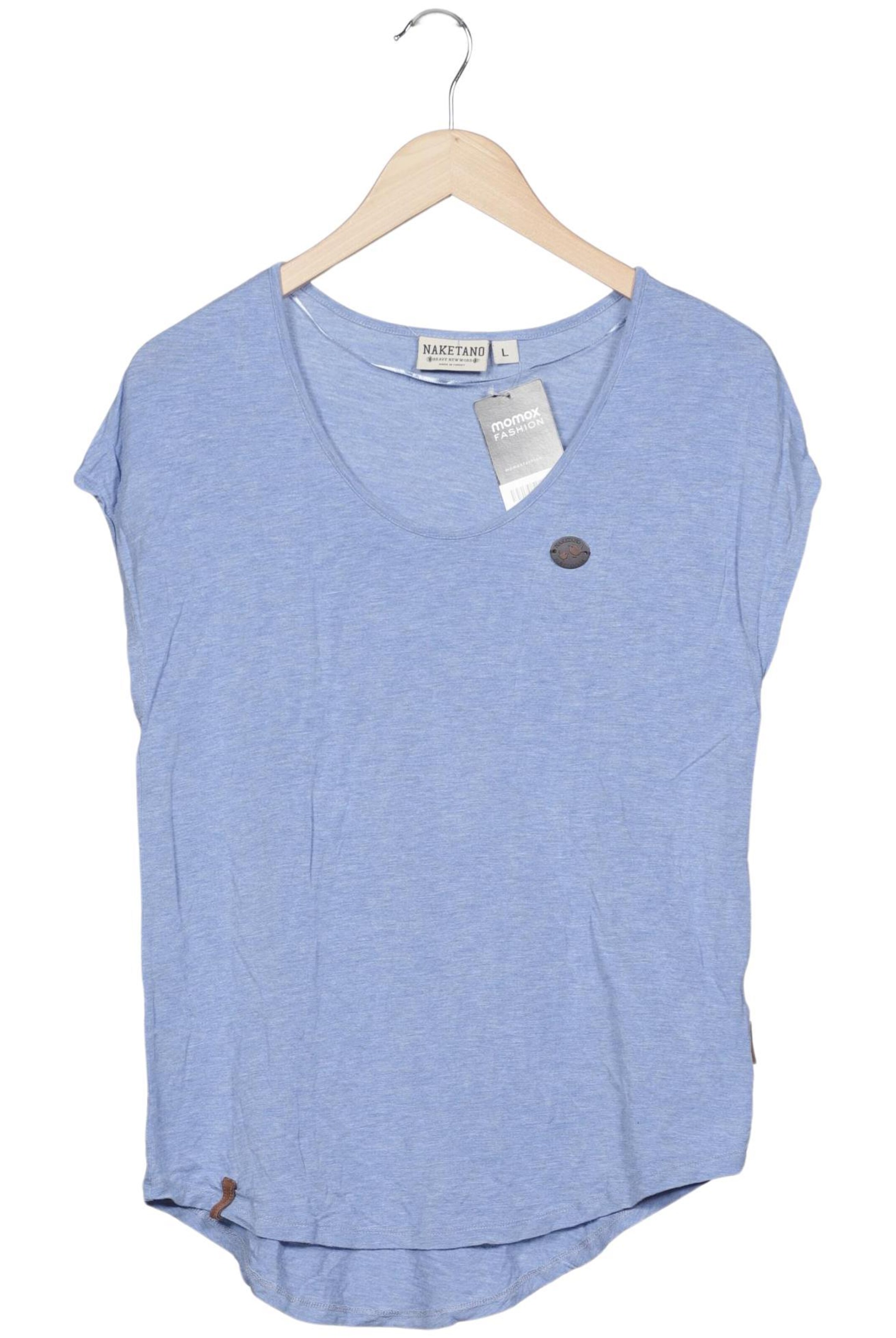 naketano Top & Shirt in L in Blue: front