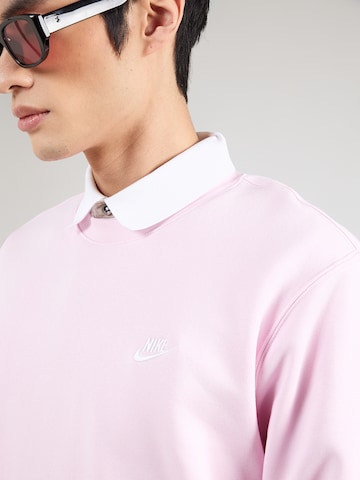 Nike Sportswear Mikina 'CLUB' - Ružová