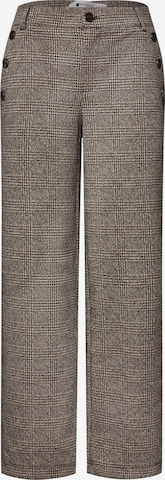 Regular Pantalon chino 'Amalia' STREET ONE en beige : devant