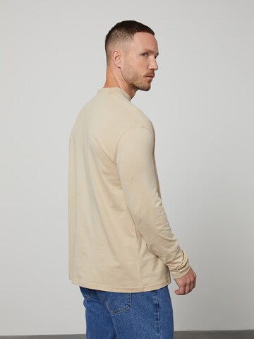 DAN FOX APPAREL Shirt 'Peer' in Beige