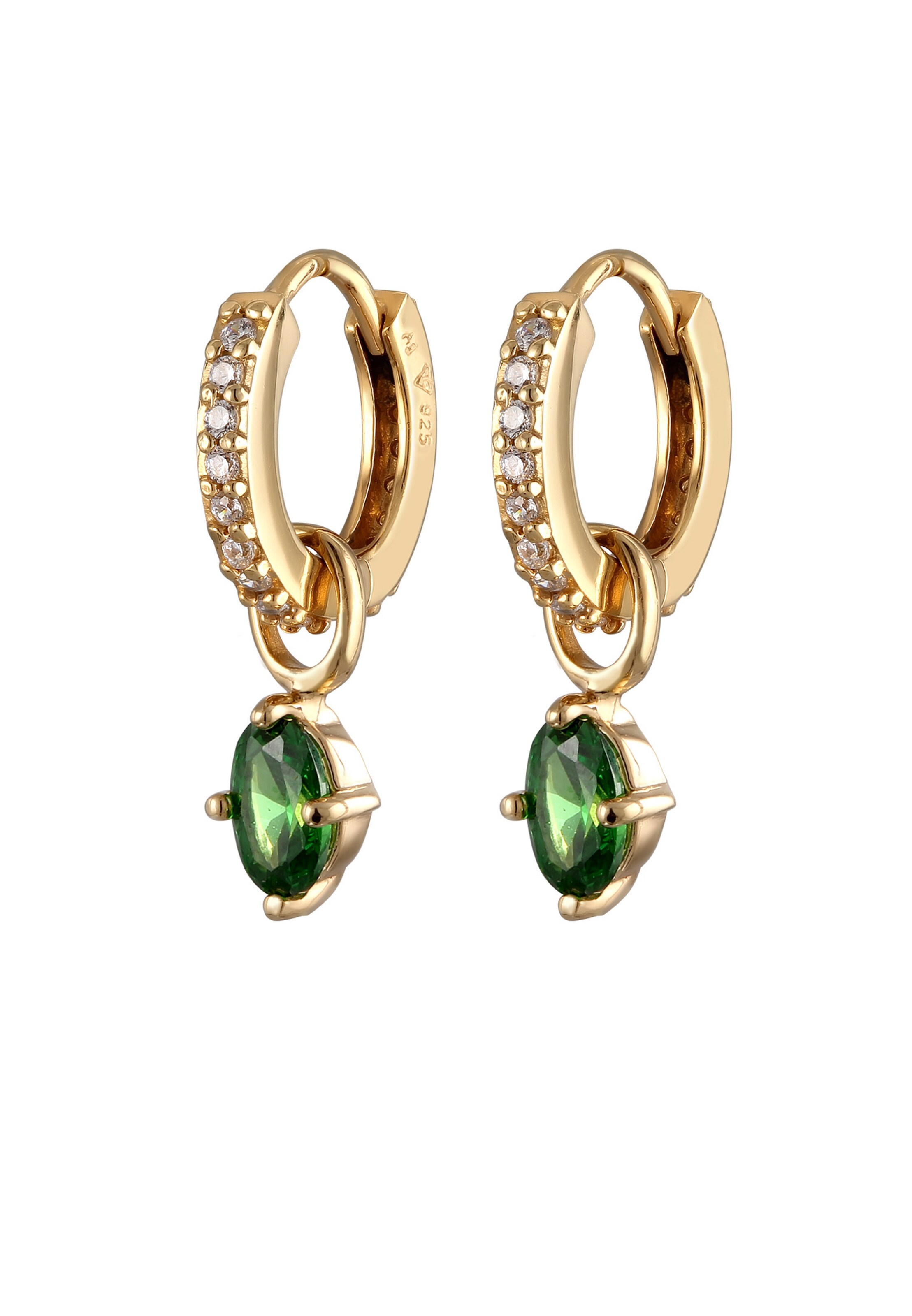 ELLI Earrings in Gold: front