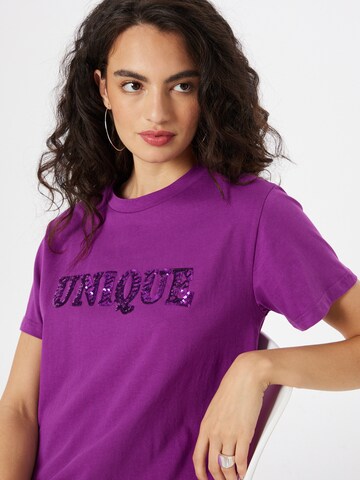 PIECES Shirt in Purple