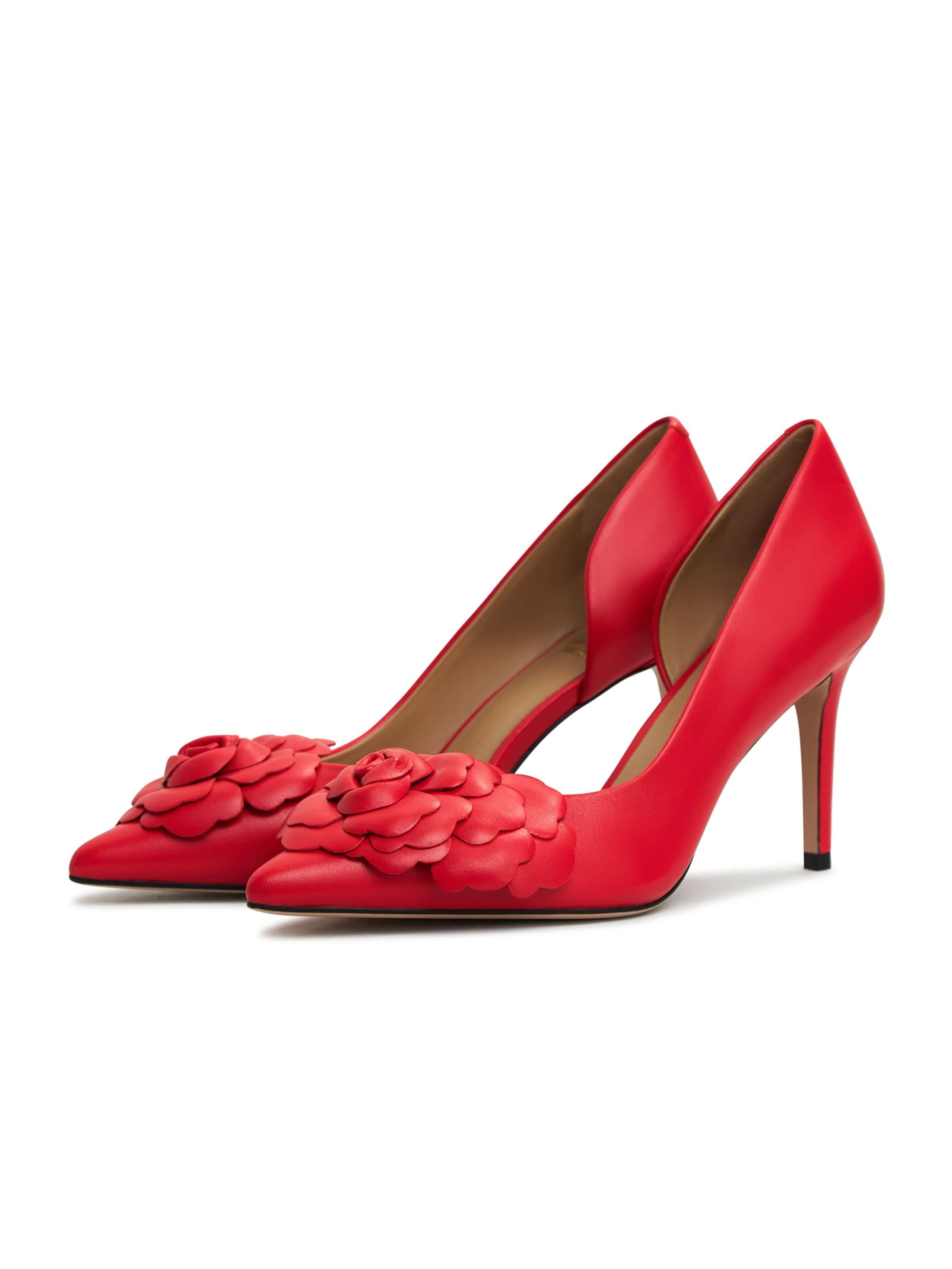 CESARE GASPARI Pumps in Rood