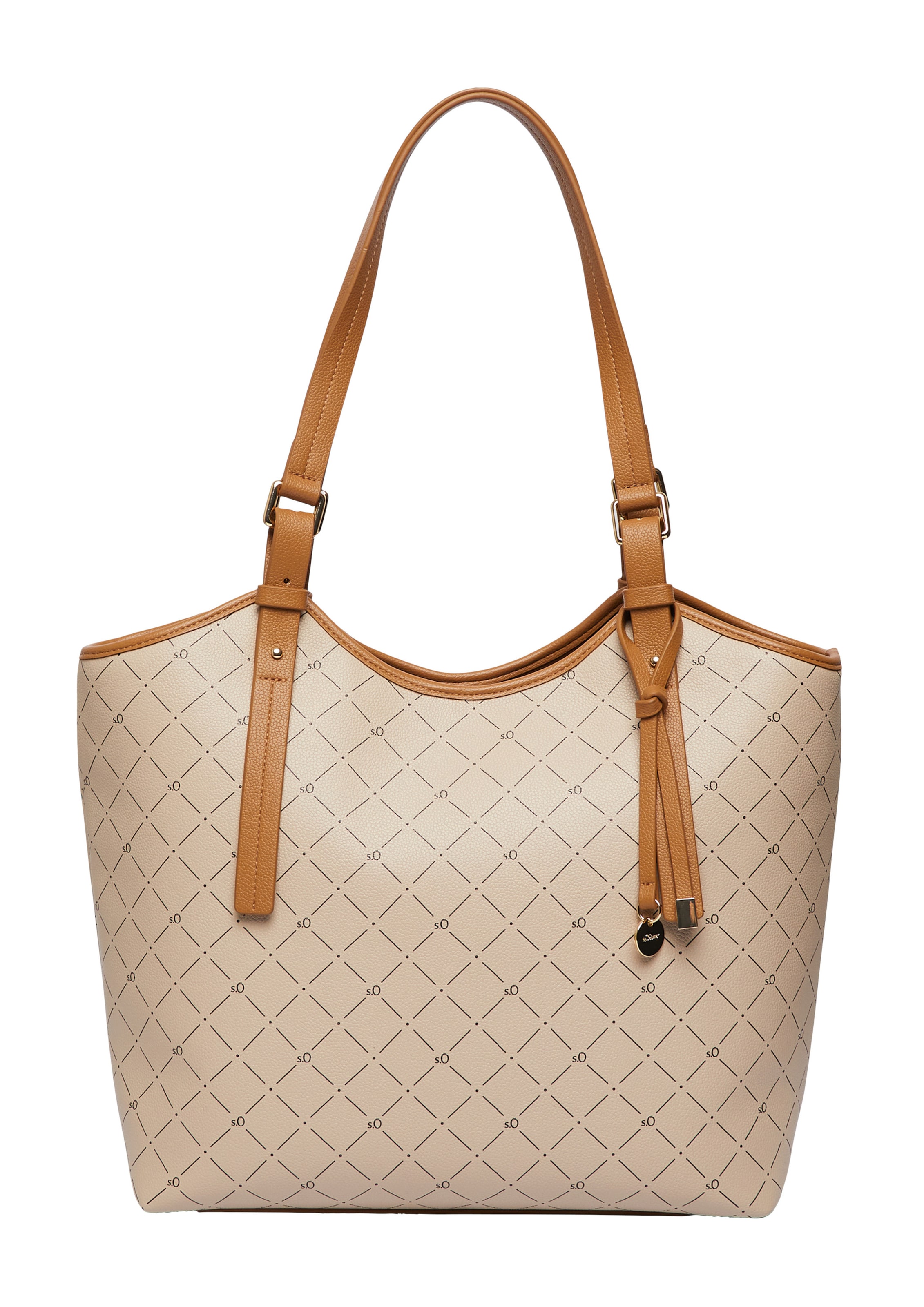 s.Oliver Shopper in Beige: front