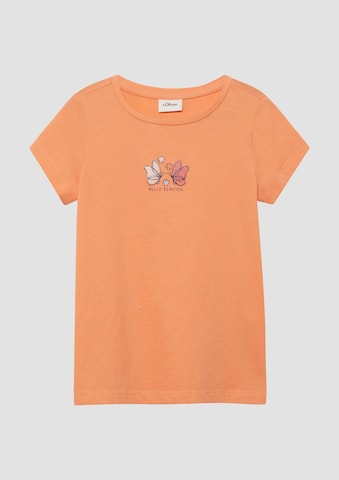 s.Oliver Shirt in Oranje