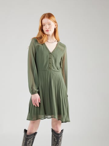 ABOUT YOU Šaty 'Perla' – zelená: přední strana