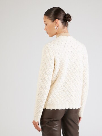 YAS Cardigan 'YASBUBBLE' i beige