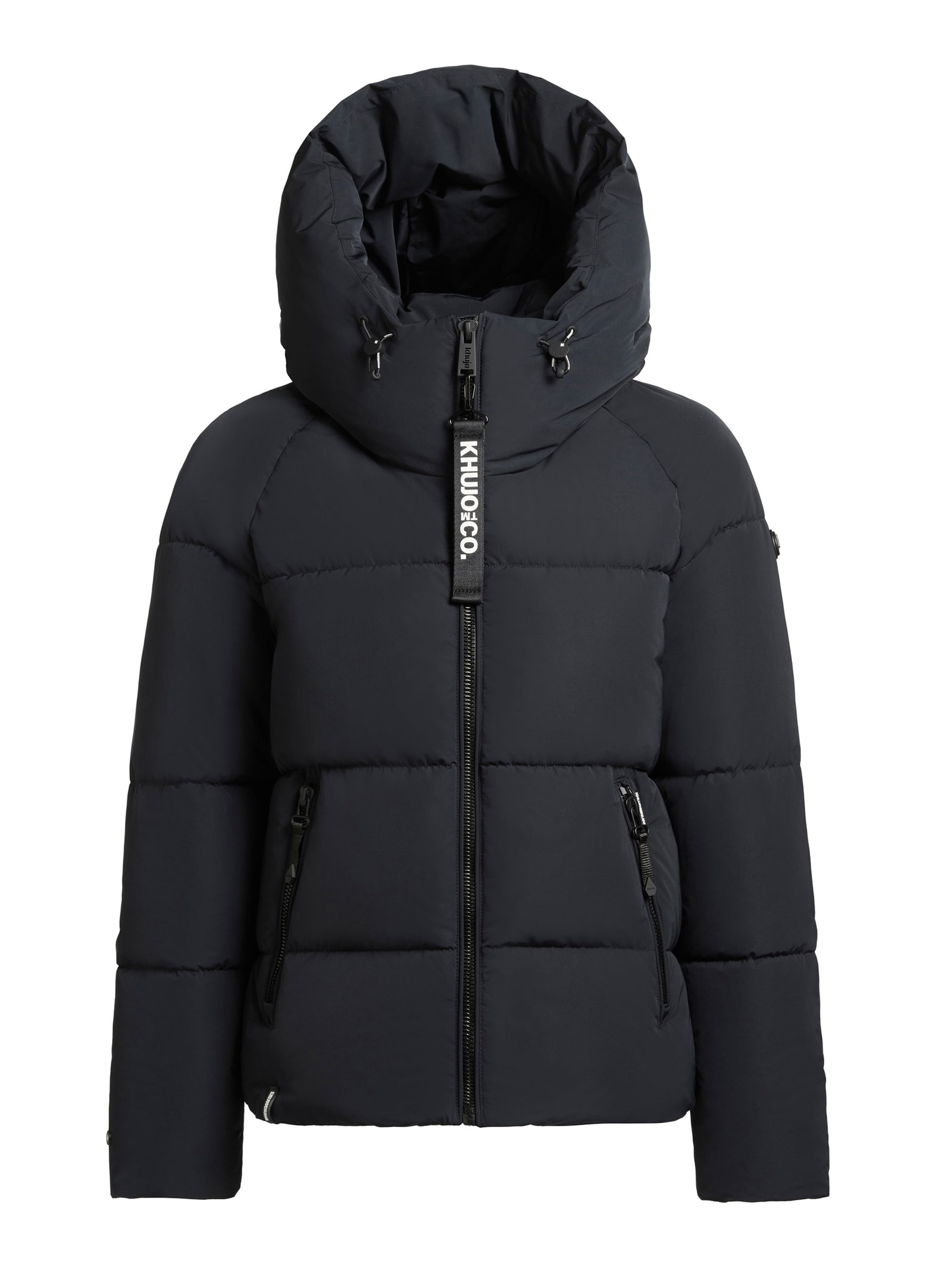 khujo Zimní bunda 'Ono' – modrá: přední strana