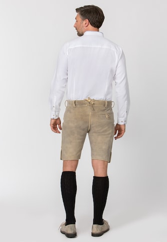STOCKERPOINT Comfort fit Klederdracht overhemd 'Marley' in Wit
