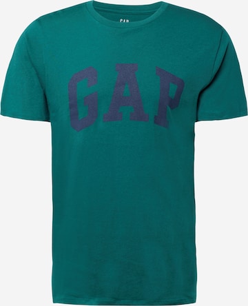 GAP Regular Fit T-Shirt in Grün: predná strana