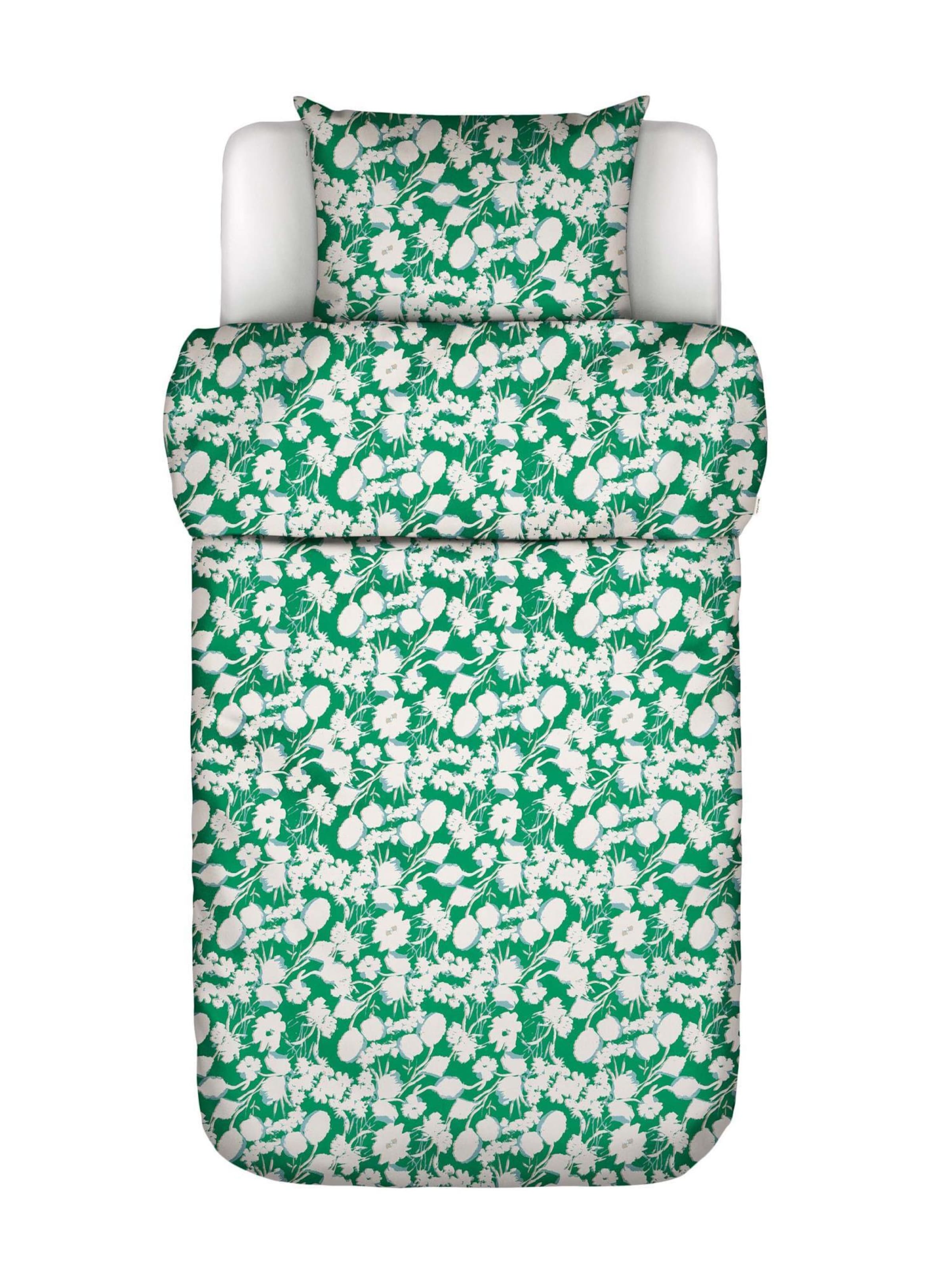 Marc O'Polo Bettwäsche 'Hanne' in Grün: Vorderseite