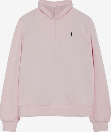 Polo Club Sweatshirt in Pink: Vorderseite