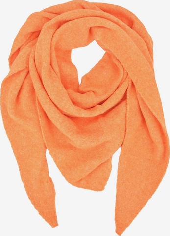 styleBREAKER Tuch 'Leichtes Strick Dreieckstuch Woll-Anteil' in Orange: Vorderseite