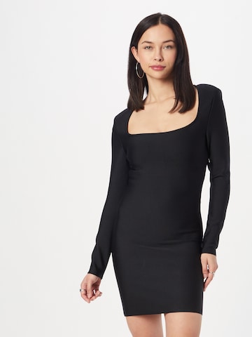 Karen Millen - Vestido em preto: frente