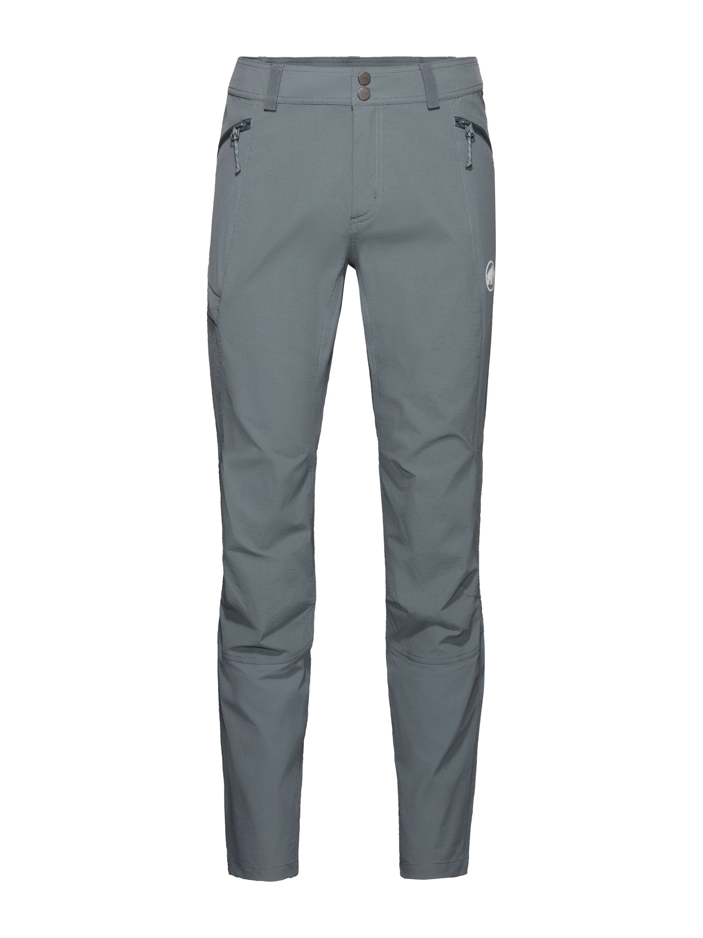 MAMMUT Regular Outdoorhose 'Ducan' in Grau: Vorderseite