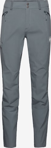 MAMMUT Regular Outdoorhose 'Ducan' in Grau: Vorderseite