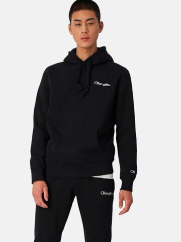 Champion Sweatshirt in Schwarz: Vorderseite