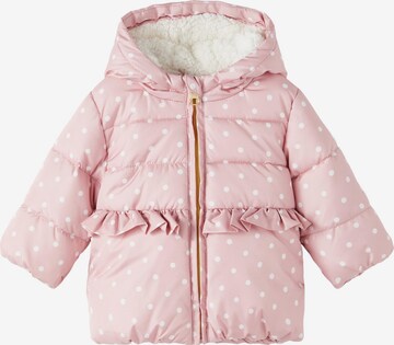 NAME IT Zimní bunda 'Milena' – pink: přední strana