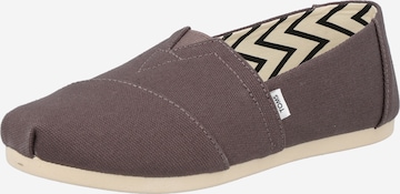 TOMS Slippers 'ALPARGATA' i grå: forside