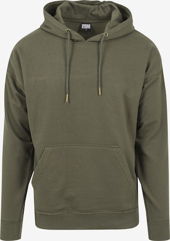 Urban Classics Sweatshirt in Green: front