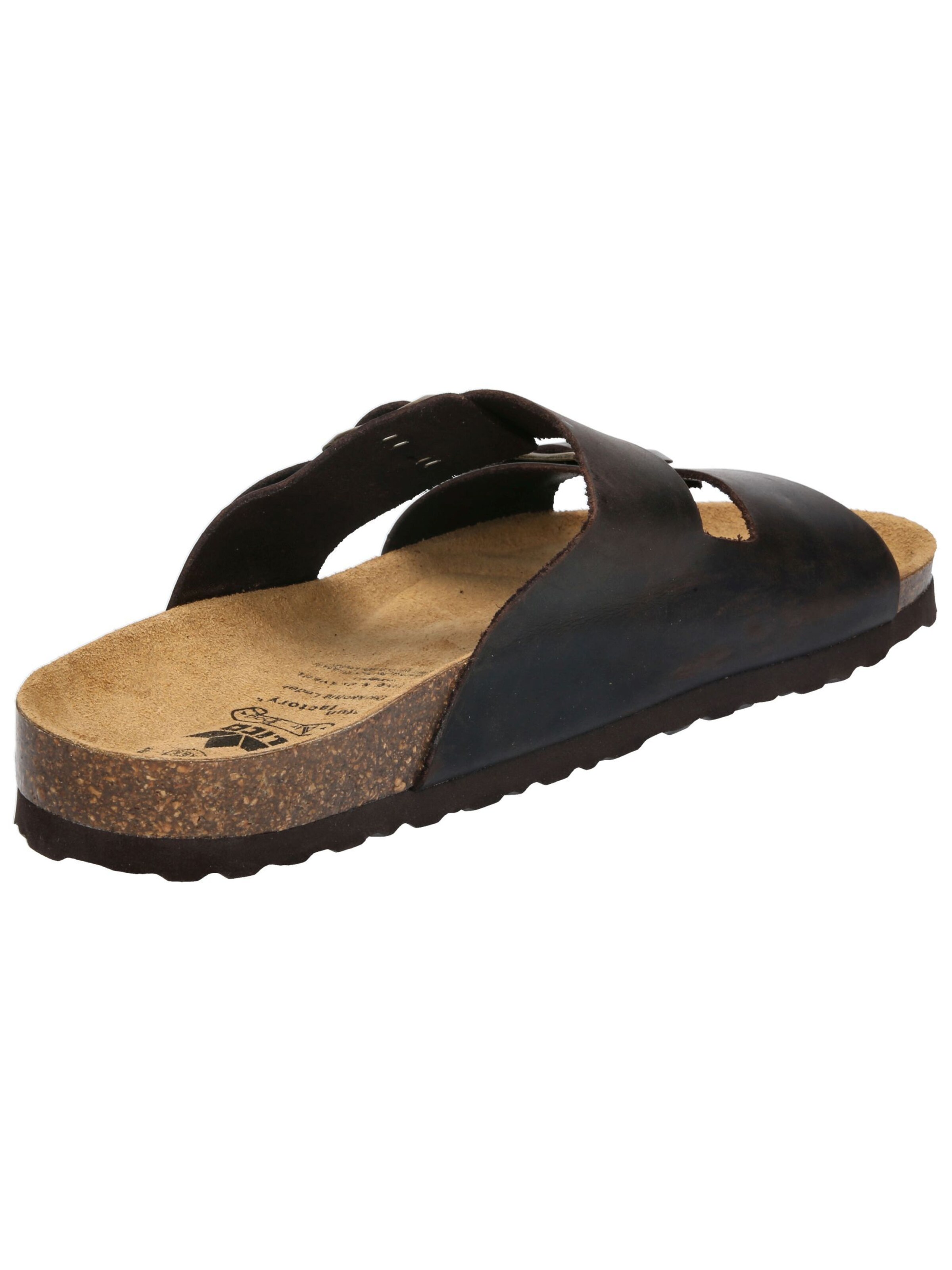 LICO Pantolette 'Bioline Jenrik' in Braun