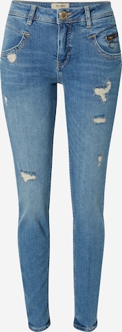 MOS MOSH Skinny Jeans in Blue: front