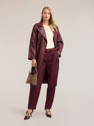 MOTIVI Loose fit Pants in Red