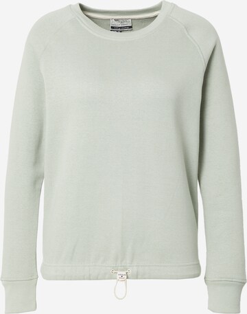 Stitch and Soul Sweatshirt in Green: front