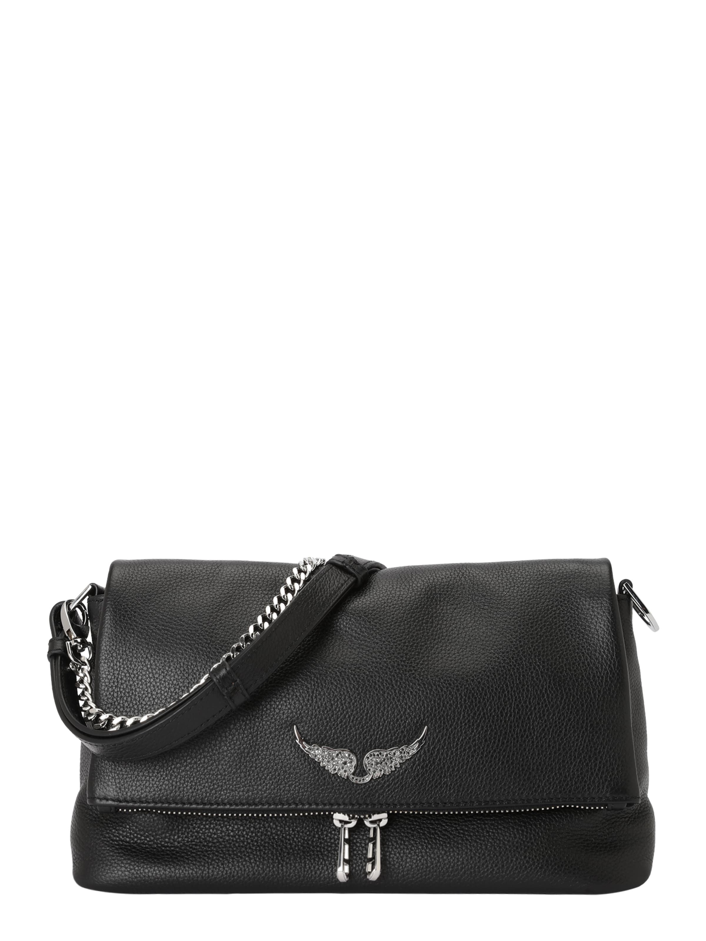 Zadig & Voltaire Crossbody bag 'ROCKY II' in Black: front