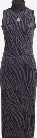 ADIDAS ORIGINALS - Vestido 'Allover Zebra Animal Print' en gris: frente