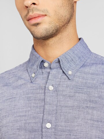 BOSS - Ajuste regular Camisa 'Rickert' en azul