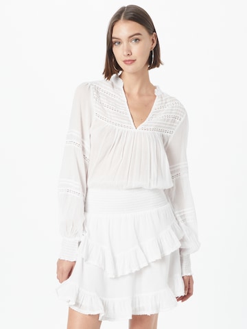 Neo Noir Dress 'Klaire' in White: front