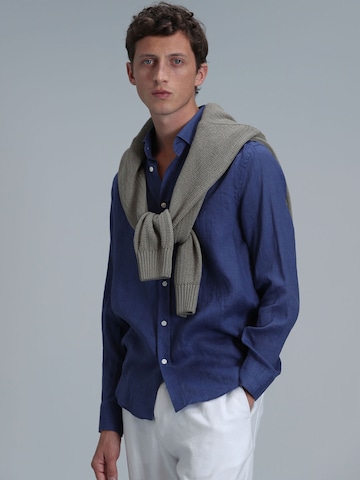 Lufian Comfort fit Overhemd in Blauw