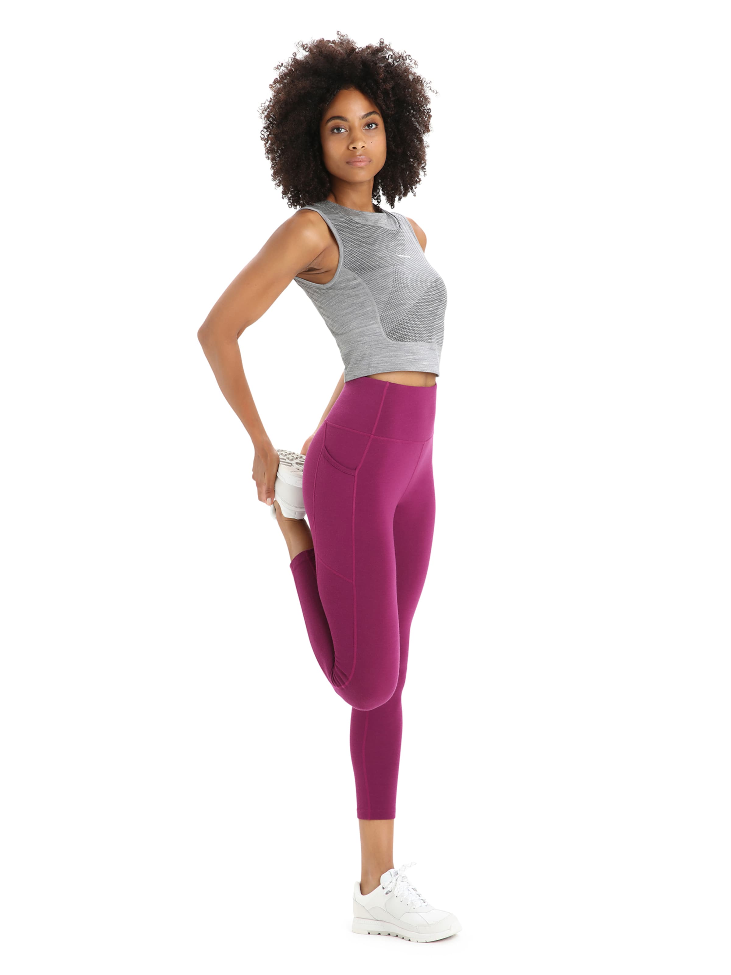 ICEBREAKERSportski top 'GEODETIC' - siva boja